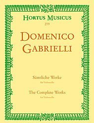 Read Gabrielli: Complete Works for Violoncello (Urtext) - Domenico Gabrielli file in PDF