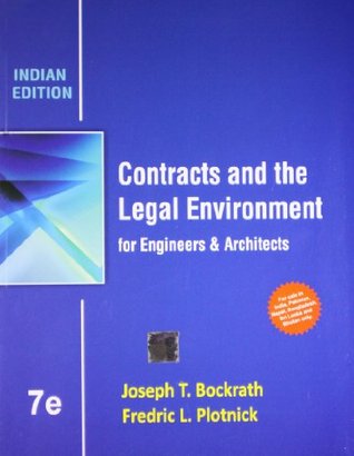 Full Download Contracts and the Legal Environment for Engineers and Architects - Joseph T. Bockrath file in ePub