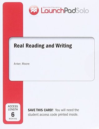 Full Download LaunchPad Solo 1-Term Access Code for Real Reading and Writing - Susan Anker | PDF