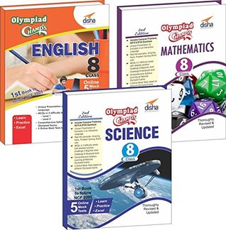 Download Olympiad Champs Science, Mathematics, English Class 8 with 15 Mock Online Olympiad Tests (Set of 3 Books) - Disha Experts file in ePub