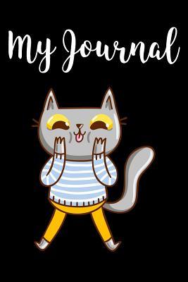 Download My Journal: Cute Kitty Emoji Journal - Blank Lined Notebook - 6x9 -  | PDF