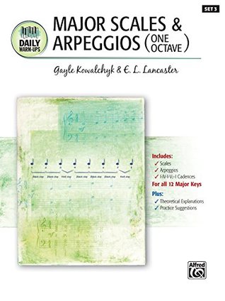 Full Download Daily Warm-Ups, Set 3, Major Scales & Arpeggios (One Octave): Piano Method for Technique - Gayle Kowalchyk | PDF