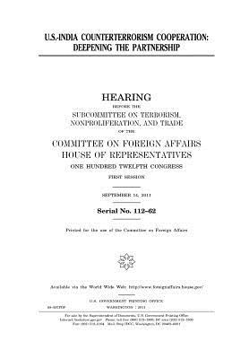 Read U.S.-India Counterterrorism Cooperation: Deepening the Partnership - U.S. Congress file in ePub