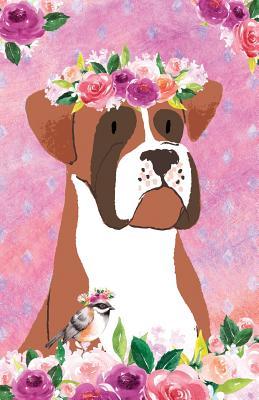 Full Download Bullet Journal for Dog Lovers Boxer in Flowers: Graph Design - 162 Numbered Pages with 150 Graph Style Grid Pages, 6 Index Pages and 2 Key Pages in Easy to Carry 5.5 X 8.5 Size -  | ePub