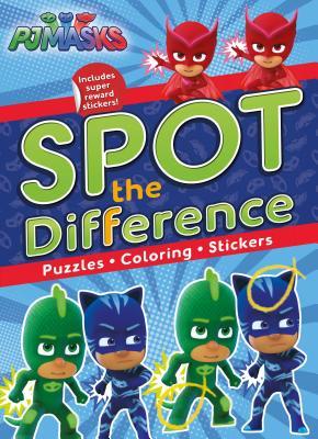 Read Online Pj Masks Spot the Difference: Puzzles, Coloring, Stickers - Parragon Books | ePub