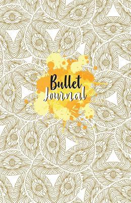 Read Online Bullet Journal: Golden Line Abstract Pattern Cover: Notebook, Bullet Journal Dotted Grid, 100 Pages (5.5 X 8.5) -  | ePub