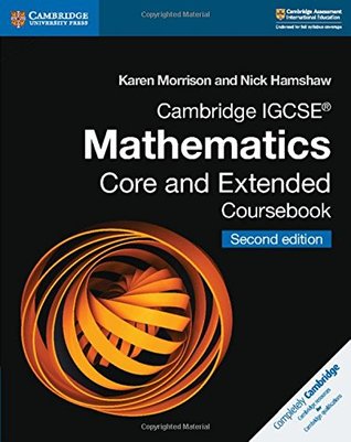 Download Cambridge Igcse(r) Mathematics Core and Extended Coursebook - Karen Morrison | ePub