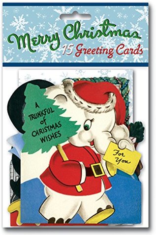 Read Online Vintage Christmas Cards Packet: 15 Greeting Cards With Envelopes - Laughing Elephant Publishing file in PDF