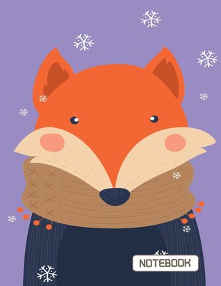 Read Notebook: Cute Fox on the Purple Cover This Notebook Journal Diary, 110 Dashed Lines Pages, 8.5 X 11, Date on Top - Tommy Cute Fox file in ePub