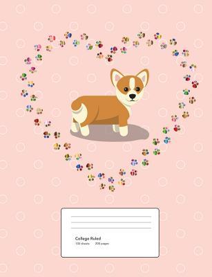 Download Corgi Composition Book College Ruled: Notebook Paper 200 Sheets -  | PDF