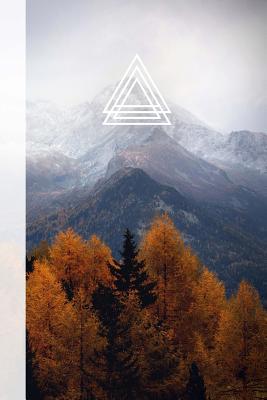 Full Download Minimalist Journal: Dotted Bullet/Dot Grid Composition Notebook - Autumn Mountain, 6 X 9 -  | PDF