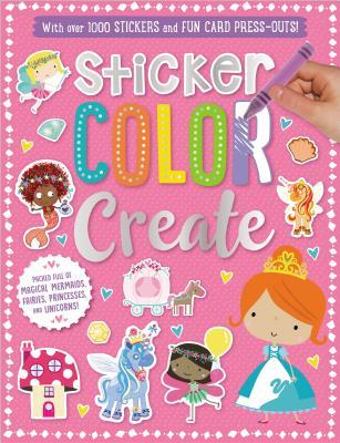 Full Download Sticker Activity Books Sticker, Color, Create - Make Believe Ideas Ltd. | PDF