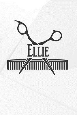 Read Online Ellie: Barber Hairdresser Personalized Name Notebook Journal Diary Sketchbook with 120 Lined Pages 6x9 -  file in ePub