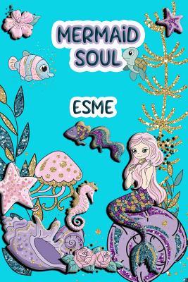 Full Download Mermaid Soul Esme: Wide Ruled Composition Book Diary Lined Journal - Lacy Shwimmer file in PDF