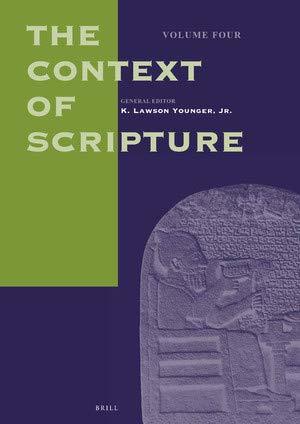 Read The Context of Scripture, Volume 4 Supplements (paperback) - K. Lawson Younger | ePub