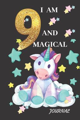 Read Journal: I Am 9 Years and Magical Cute Pink Green Gold Unicorn Black Happy Birthday Gift Card Lined Memory Activity Notebook, Organizer, Diary Sketchbook and Party Keepsake for Writing, Drawing, Painting Doodle for Nine Yr Old Kids, Girls, and Friends - Jaz Kiddies Books file in PDF