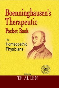 Full Download Boenninghausens Therapeutic Pocket Book (Old Edition) - ALLEN TF file in ePub