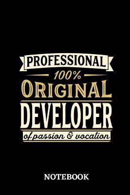 Read Professional Original Developer Notebook of Passion and Vocation: 6x9 inches - 110 lined pages - Perfect Office Job Utility - Gift, Present Idea -  | ePub