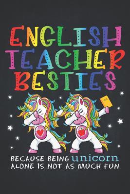 Download Unicorn Teacher: English Teacher Besties Teacher's Day Best Friend Composition Notebook Lightly Lined Pages Daily Journal Blank Diary Notepad Magical dabbing dance in class is best with BFF 6x9 - Magicteacher file in ePub