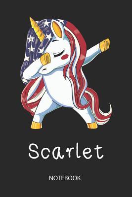 Full Download Scarlet - Notebook: Blank Lined Personalized & Customized Name Patriotic USA Flag Hair Dabbing Unicorn School Notebook / Journal for Girls & Women. Funny Unicorn Desk Accessories & First Day Of School, 4th of July, Birthday, Christmas & Name Day Gift. -  | ePub