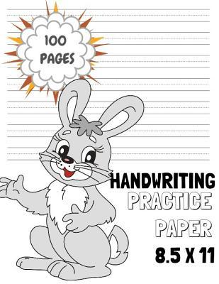 Read Handwriting Practice Paper: Bunny Notebook with Dotted Sheets for K-3 Students 100 Pages 8.5x11 -  file in ePub