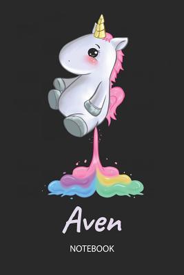 Full Download Aven - Notebook: Blank Ruled Personalized & Customized Name Rainbow Farting Unicorn School Notebook Journal for Girls & Women. Funny Unicorn Desk Accessories for Kindergarten, Primary, Back To School Supplies, Birthday & Christmas Gift for Women. -  | PDF