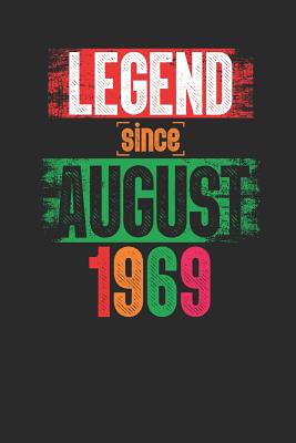 Download Legend Since August 1969: Blank Lined Notebook / Journal (6 X 9 -120 Pages) - 50th Birthday Gift Idea - Legend Publishing | ePub