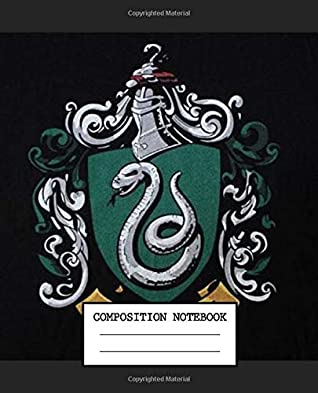 Full Download Composition Notebook: Slytherin House Hogwarts Harry Potter Wide Ruled Lined Composition Notebook, Journal, Diary • One Subject • 110 Pages -  file in PDF