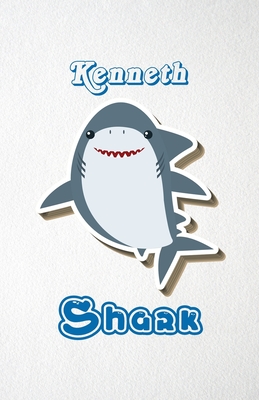 Download Kenneth Shark A5 Lined Notebook 110 Pages: Funny Blank Journal For Family Baby Shark Birthday Sea Ocean Animal Relative First Last Name. Unique Student Teacher Scrapbook/ Composition Great For Home School Writing - Whisky Man Gif Popular Personal College | PDF