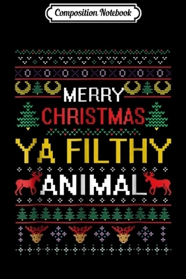 Read Composition Notebook: Filthy Animal Ya Merry Christmas Ugly Sweater Journal/Notebook Blank Lined Ruled 6x9 100 Pages - Janusz Jansen file in PDF