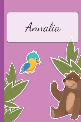 Download Annalia: Personalized Name Notebook for Girls Custemized with 110 Dot Grid Pages A custom Journal as a Gift for your Daughter or Wife Perfect as School Supplies or as a Christmas or Birthday Present Cute Girl Diary - Cute Journal Lovers file in PDF