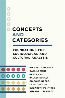 Read Online Concepts and Categories: Foundations for Sociological and Cultural Analysis - Michael T. Hannan file in ePub